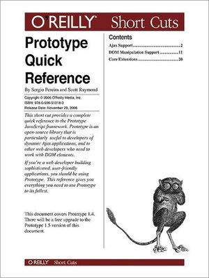 cover image of Prototype Quick Reference
